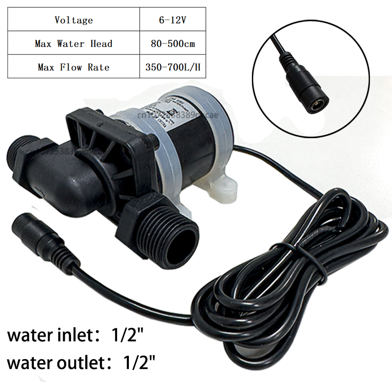 Mini Peristaltic Pump 12V - Pompa Air Mini tanpa sikat IP68
