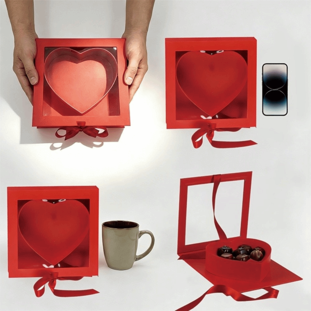 Kotak Hadiah Hari Ibu Transpar - Packaging ulasan dan harga