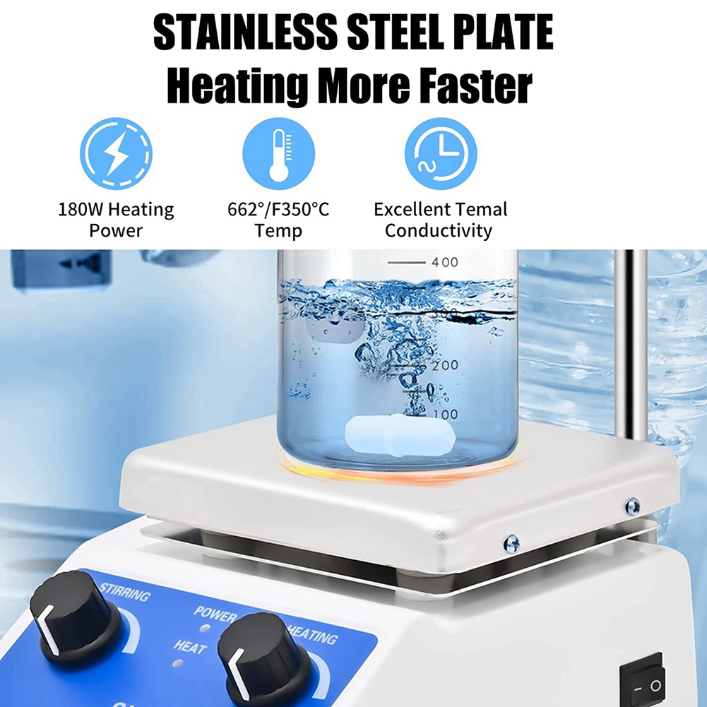 Produk Baru - Pemacu Magnetik  - Lab Magnetic Stirrer Hot Plate ulasan dan harga