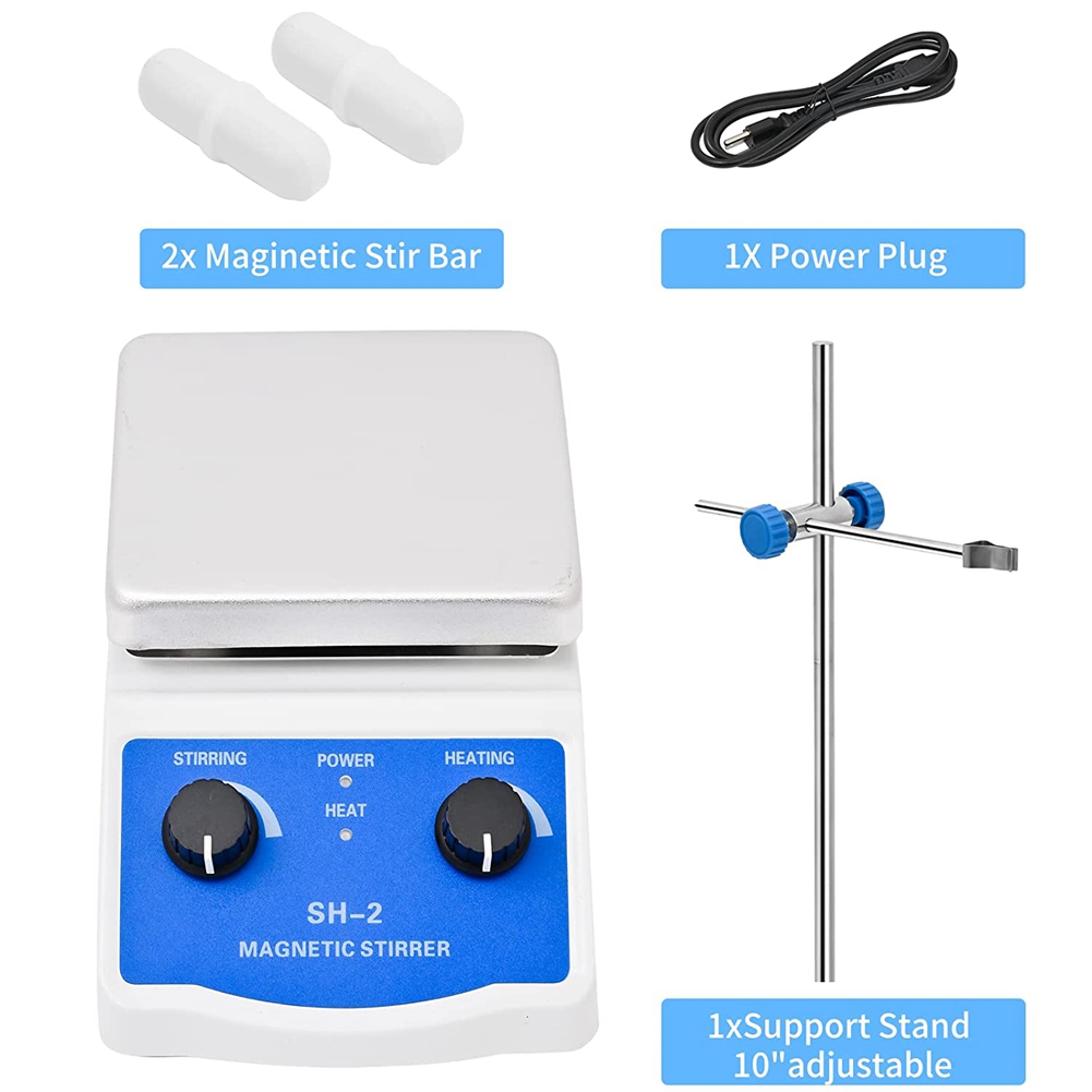 Produk Baru - Pemacu Magnetik  - Lab Magnetic Stirrer Hot Plate ulasan dan harga