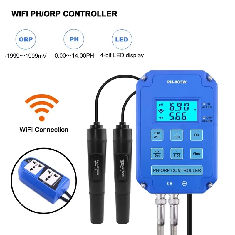 Pengontrol pH Digital, Alat Uk - Ph Meter Digital Water Tester ulasan dan harga