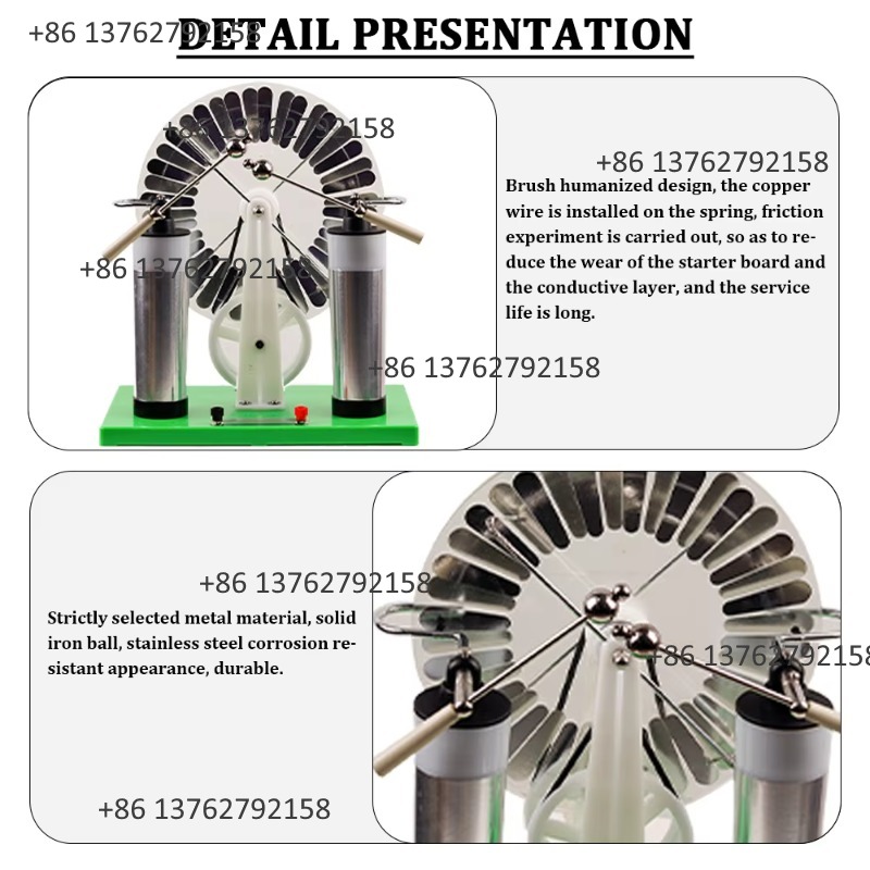 Mesin Statis Wimshurst Generat - Lab Equipment ulasan dan harga
