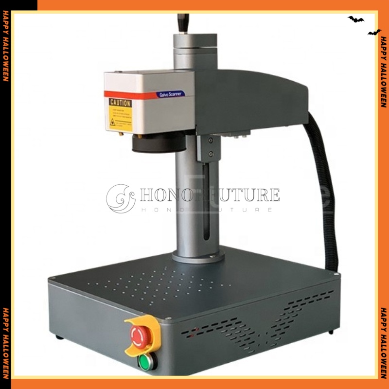 Mesin Penanda Laser Portabel 2 - Fiber Laser Marking Machine 30W ulasan dan harga