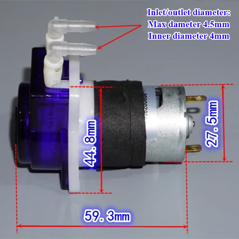 ATK-21.6-A 12-24V Pompa Perist - Mini Peristaltic Pump 12V ulasan dan harga